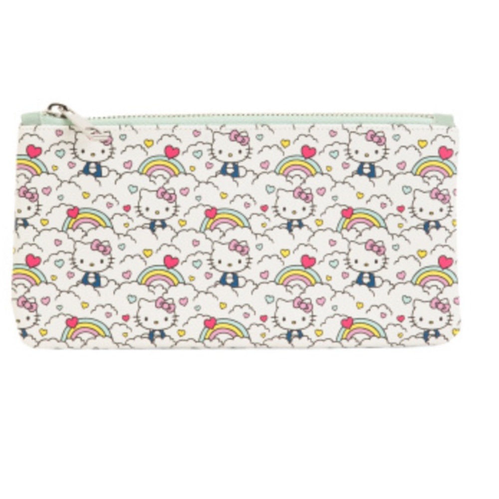 Hello Kitty zippered cosmetic pouch, pencil case, everyday pouch NWT